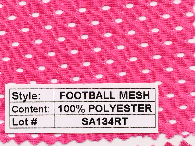 Football Mesh 100% Polyester